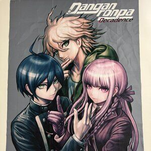 NWOT Danganronpa Anime Wall  Decor Tapestry 18 x 24"